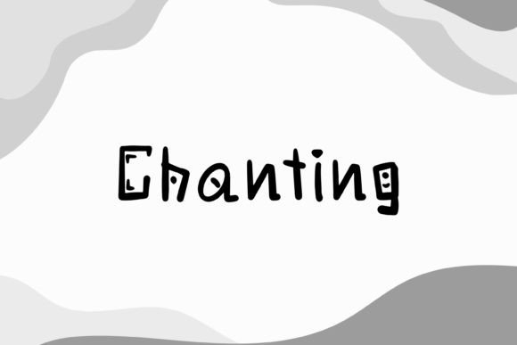 Chanting: A Display Font for Expressive Digital Branding