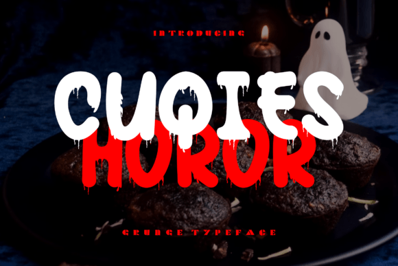 Cuqies Horor: A Spooky Display Font for Digital Branding
