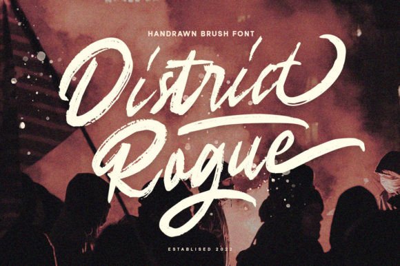 District Rogue: A Display Font That Elevates Real Small Business Branding