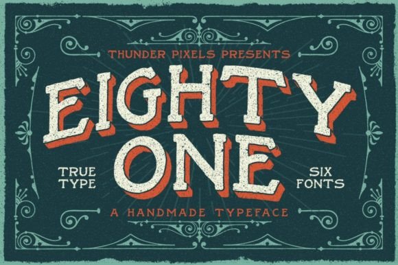 Eighty One: A Display Font That Earns Its Space
