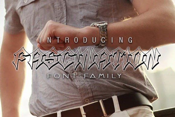Fascination: A Display Font That Makes Handmade Details Shine