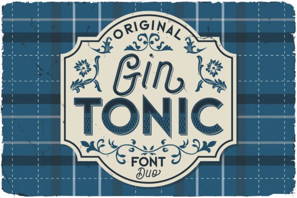 Gintonic Duo: A Display Font That Makes Your Brand Feel Instantly Polished