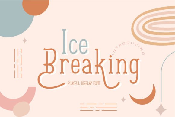 Ice Breaking: A Display Font That Actually Delivers