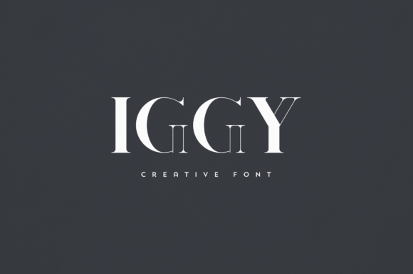 Iggy: A Display Font That Breathes Quiet Confidence