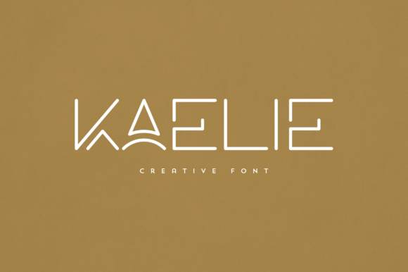 Kaelie: A Display Font That Elevates Digital Branding