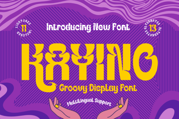 Kayino: A Retro Display Font That Builds Brand Trust