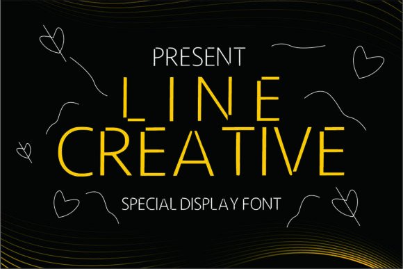 Line Creative: A Display Font That Elevates Digital Headlines