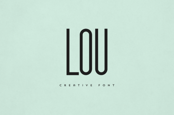 Lou: A Display Font That Elevates Digital Branding