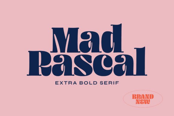 Mad Rascal: A Bold Display Font That Sells Your Handmade Goods