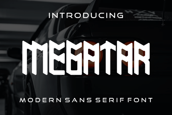 Megatar: A Display Font That Elevates Real Small Business Branding