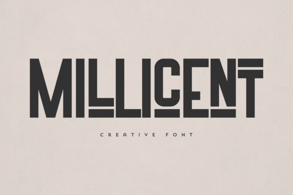 Millicent Display Font for Handmade Brands & Printables