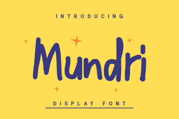 Mundri: A Playful Display Font for Editorial Charm