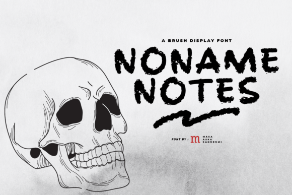 Noname Notes: A Display Font That Screams “Look Here”