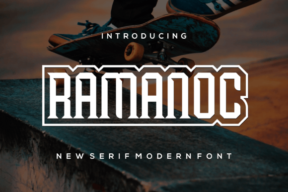 Ramanoc: A Display Font That Earns Its Space