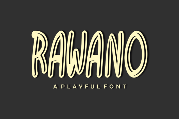 Rawano: A Playful Display Font That Lifts Your Web Typography