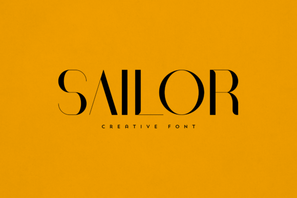 Sailor: A Display Font That Makes Your Campaign Stand Out
