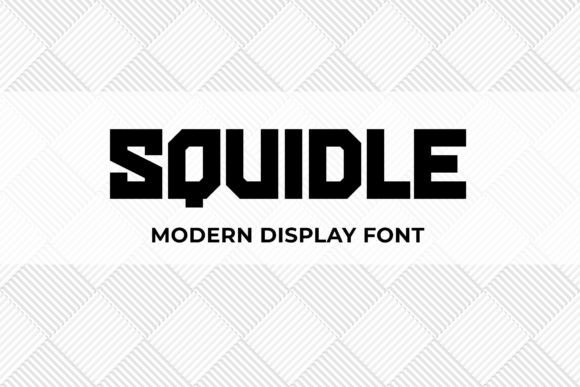 Squidle: A Bold Display Font for Scroll-Stopping Campaigns