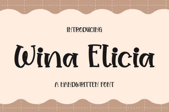 Wina Elicia: A Friendly Serif Display Font for Thoughtful Editorial Design